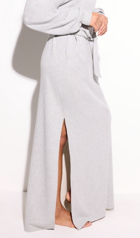 Spiritual Gangster Mackie French Terry Maxi Skirt