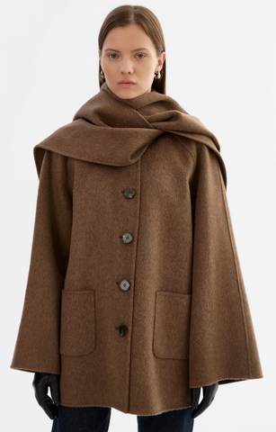 LaMarque Anca Wool Scarf Jacket