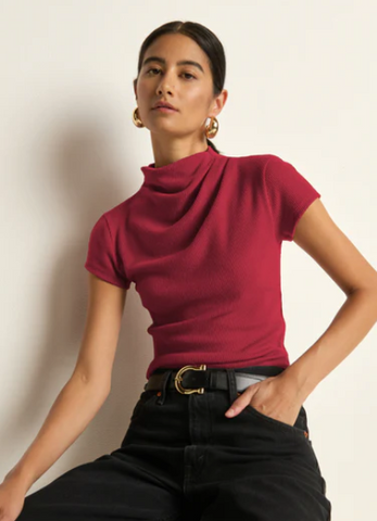 Nation Katie Draped Top