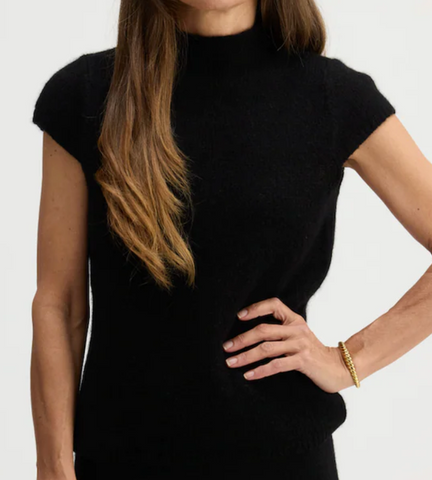 W.Cashmere Brigitte Mock Neck