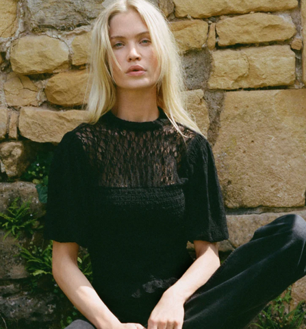 Z Supply Glimpse Lace Top