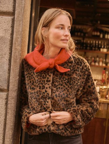 Marine Layer Tessa Leopard Jacket