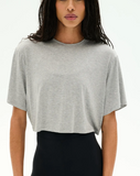 Splits59 Djuna Oversized Crop Jersey Tee