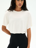 Splits59 Djuna Oversized Crop Jersey Tee