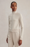 Varley Rufus Cropped Zip Through