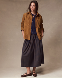 Marine Layer Gia Oxford Midi Skirt