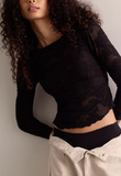 Free People Night Shift Layering Top