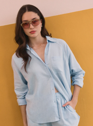 Z Supply The Perfect Linen Top