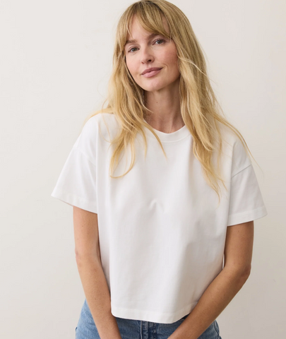 Marine Layer Cloud 9 Jersey Crew Tee
