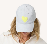 Kerri Rosenthal Imperfect Chenille Heart Hat