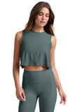 Beyond Yoga Featherweight Minimal Cropped Tank