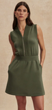 Varley Polyanna Half Zip Dress