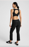 Beyond Yoga Pintuck Kick Flare High Waisted Pant
