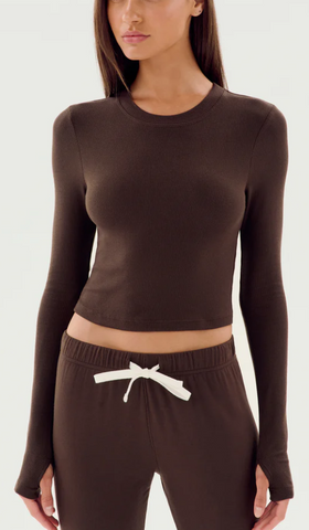 Splits59 Louise Longsleeved Crop