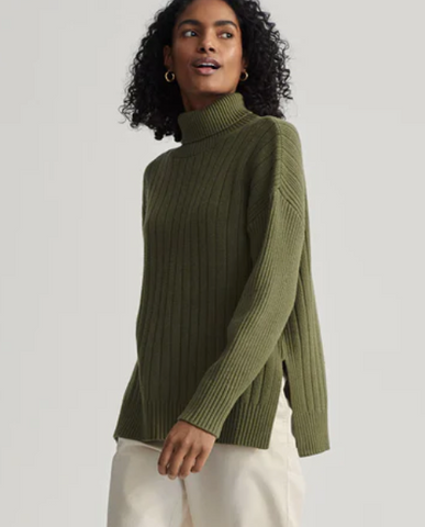 Varley Eve Roll Neck Sweater