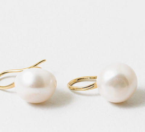 Freshwater Pearl Drop Earrings