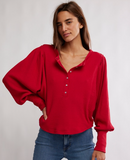 Free People Quinn Knit Top