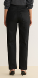 Warp + Weft ASE Stretch Coated High Rise Straight
