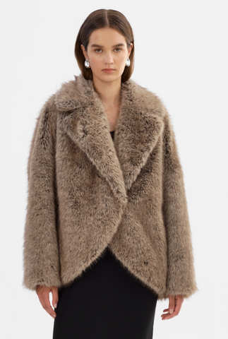 LaMarque Lucinda Faux Fur Coat