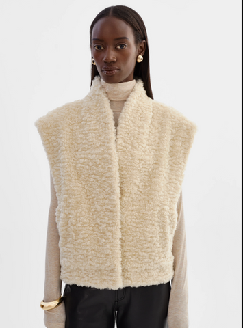 LaMarque Dua Reversible Faux Fur Vest