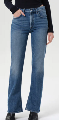 AGOLDE Mid Rise Kick Boot