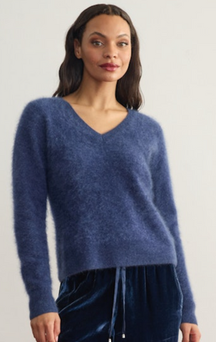 Margaret O'Leary Brushed Cashmere Vee