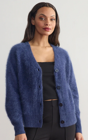 Margaret O'Leary Brushed Cashmere Cardi