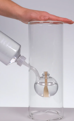 Wolfard Glass Lamp Oil Fuel 32oz