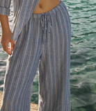 Z Supply The Perfect Striped Linen Pant