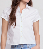 The Shirt Boxy Cropped Short Sleeve Crop
