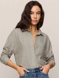 Z Supply River Plaid Button Up