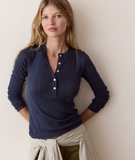 Marine Layer Lexi Pointelle Henley