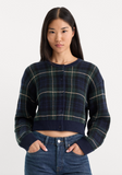 Good American Jacquard Cardigan