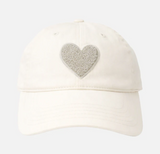 Kerri Rosenthal Imperfect Chenille Heart Hat