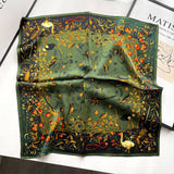 Mulberry Silk Scarf, 21"x21"