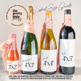 Thankful for you F**kers Holiday Wine Label