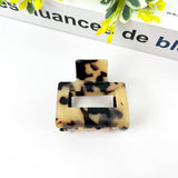 Square Acetate Hair Clip, Spring and Autumn Claw Clip