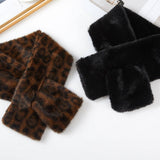 Faux Fur Pull-Through Cozy Scarf