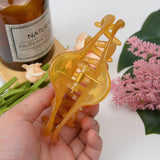 Large Lazy Transparent French Hair Claw Clip