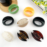 Thickened Oval Hair Clip,Classic Hair Claw Clips