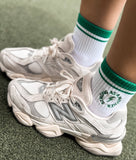 Strong as a mother® Embroidered Half Crew Socks