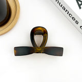 Sweet Bow Claw Clip, Classic Solid Color Hair Clip