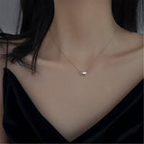 Gold Acacia Bean Necklace
