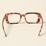 Women's Tortoise Rectangle Reading Glasses
