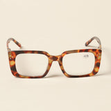 Women's Tortoise Rectangle Reading Glasses