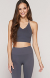 Spiritual Gangster Icon T-Back Sports Bra